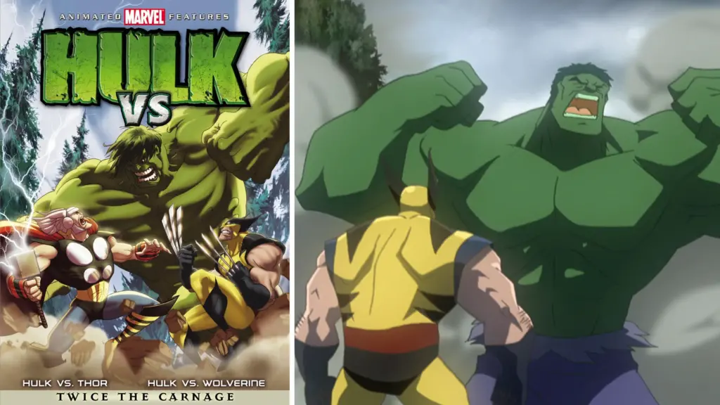 hulk vs thor e hulk vs wolverine